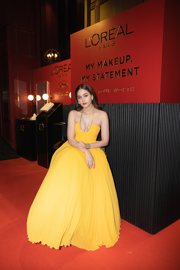 Beauty News, ลอรีอัล ปารีส, L’Oreal Paris, Festival de Cannes 2023, เทศกาลภาพยนตร์เมืองคานส์, ชมพู่ - อารยา เอ ฮาร์เก็ต, คุณค่าที่เราคู่ควร, ฝรั่งเศส, พรมแดง, The Emporium, โดนัท - มนัสนันท์, ได๋ - ไดอาน่า