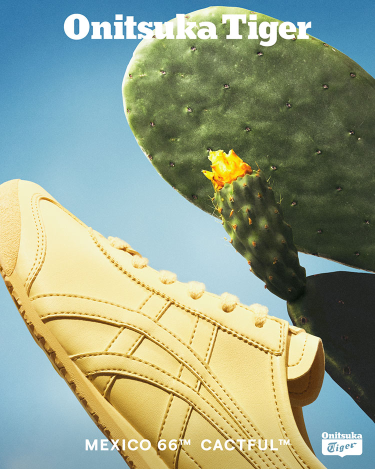 Fashion News, Onitsuka Tiger, MEXICO 66™ CACTFUL™, สนีกเกอร์, รุ่นใหม่, คอลเลคชั่นใหม่, วัสดุจากแคคตัส, สีพาสเทล, สีเหลือง, สีฟ้าอ่อน, สีม่วงอ่อน, สีขาว, สีเขียวพาสเทล, กลัฟ คณาวุฒิ พิพัฒนพงษ์, ฟรีน สโรชา จันทร์กิมฮะ, ปอนด์ ณราวิชญ์ เลิศรัตน์โกสุมภ์, น้ำตาล พิจักขณา วงศารัตนศิลป์, FO SHO BRO