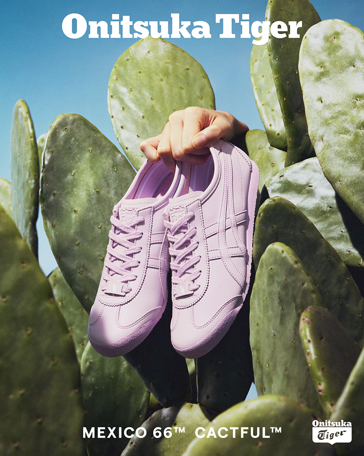 Fashion News, Onitsuka Tiger, MEXICO 66™ CACTFUL™, สนีกเกอร์, รุ่นใหม่, คอลเลคชั่นใหม่, วัสดุจากแคคตัส, สีพาสเทล, สีเหลือง, สีฟ้าอ่อน, สีม่วงอ่อน, สีขาว, สีเขียวพาสเทล, กลัฟ คณาวุฒิ พิพัฒนพงษ์, ฟรีน สโรชา จันทร์กิมฮะ, ปอนด์ ณราวิชญ์ เลิศรัตน์โกสุมภ์, น้ำตาล พิจักขณา วงศารัตนศิลป์, FO SHO BRO