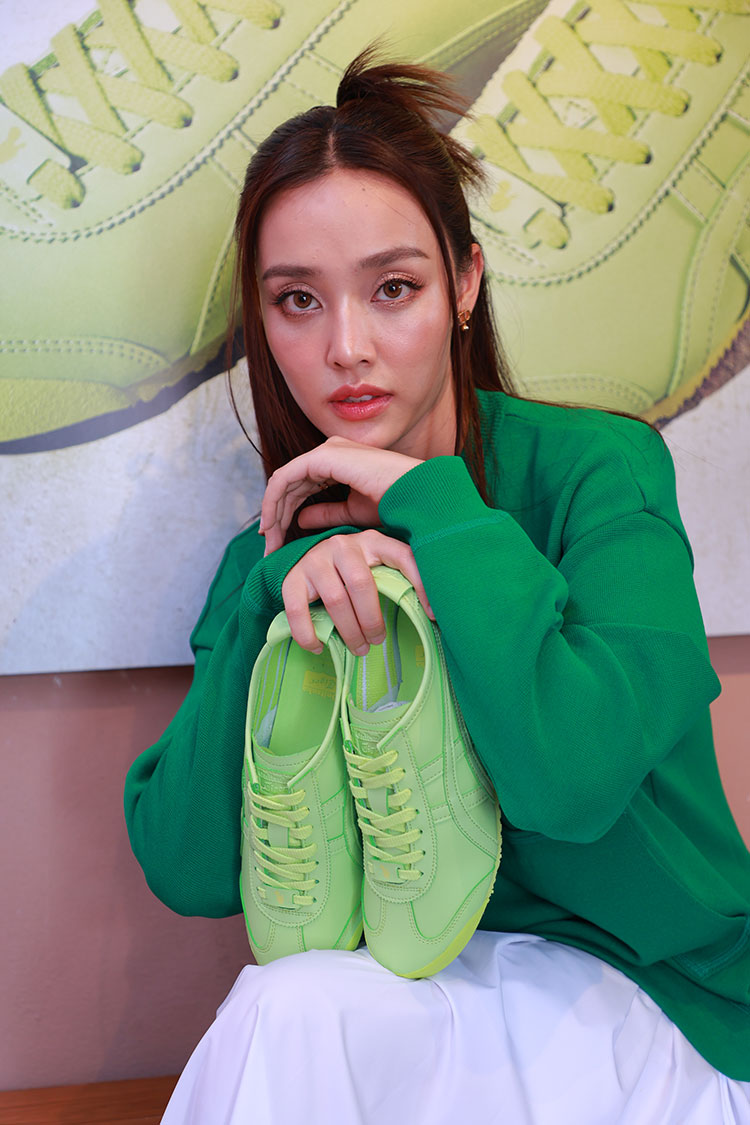 Fashion News, Onitsuka Tiger, MEXICO 66™ CACTFUL™, สนีกเกอร์, รุ่นใหม่, คอลเลคชั่นใหม่, วัสดุจากแคคตัส, สีพาสเทล, สีเหลือง, สีฟ้าอ่อน, สีม่วงอ่อน, สีขาว, สีเขียวพาสเทล, กลัฟ คณาวุฒิ พิพัฒนพงษ์, ฟรีน สโรชา จันทร์กิมฮะ, ปอนด์ ณราวิชญ์ เลิศรัตน์โกสุมภ์, น้ำตาล พิจักขณา วงศารัตนศิลป์, FO SHO BRO