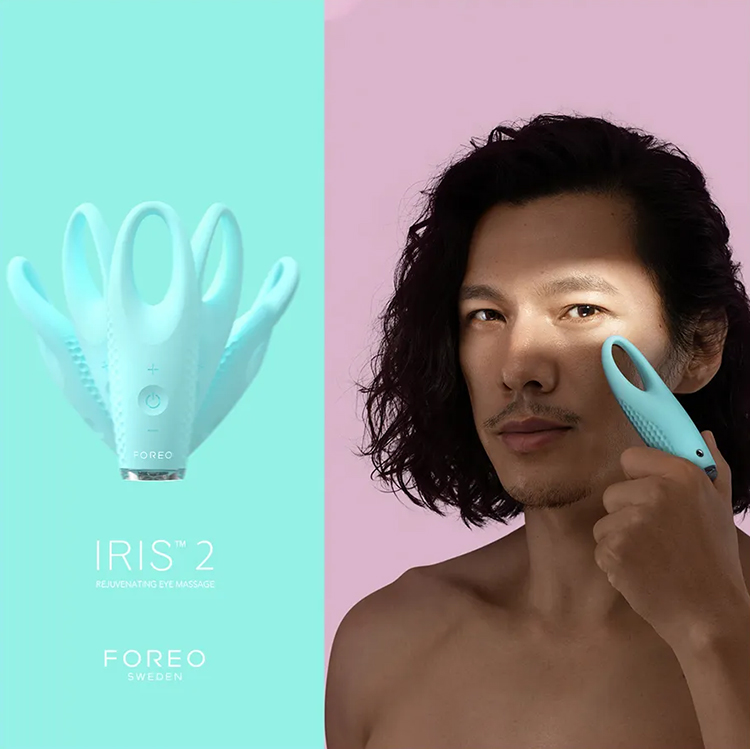 Beauty News, Foreo Iris 2, นวดใต้ตา, นวดกระตุ้นใต้ตา, บิวตี้แกดเจ็ต, บำรุงใต้ตา, ลดความหมองคล้ำ, ใต้ตาดำ, ลดใต้ตาบวม, รุ่นใหม่, ออกใหม่, มาใหม่, เครื่องนวดรอบดวงตาอัจฉริยะ