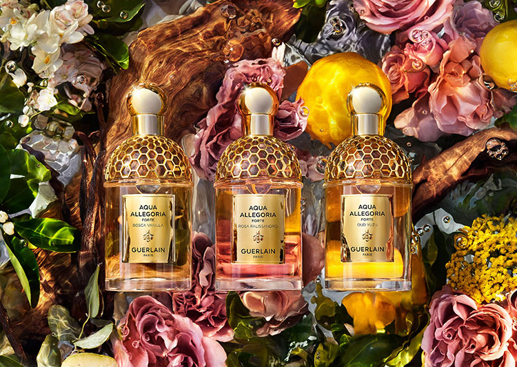 Beauty News, Guerlain, เกอร์แลง, Aqua Allegoria Forte, Eaux de Parfum, แนวกลิ่น Woody, Bosca Vanilla, Rosa Palissandro, Oud Yuzu, ราคา, เท่าไร