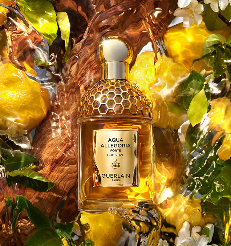 Beauty News, Guerlain, เกอร์แลง, Aqua Allegoria Forte, Eaux de Parfum, แนวกลิ่น Woody, Bosca Vanilla, Rosa Palissandro, Oud Yuzu, ราคา, เท่าไร