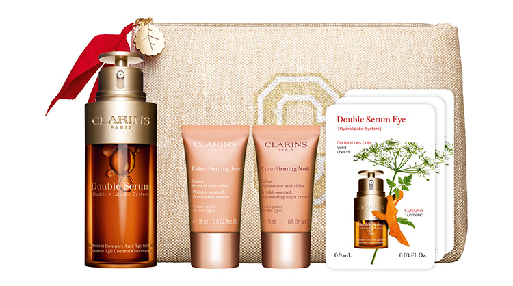 Beauty News, Clarins, Holiday 2023, Embrace the Parade of Surprises, ชุดของขวัญ, เซ็ตของขวัญ, เทศกาล, ปีใหม่, คริสต์มาส, ราคาสุดคุ้ม, เซ็ตผลิตภัณฑ์, DOUBLE SERUM, FACIAL LIFT, LIP OIL, Face Oil, Body Oil