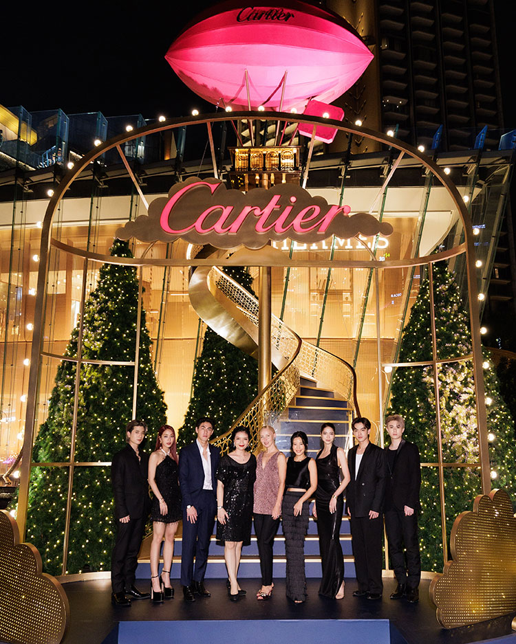 Fashion News, Cartier, คาร์เทียร์, The Fabulous House, ICONSIAM, แคมเปญ, เทศกาล, คริสต์มาส, LINE THEME, ไลน์ธีม, อีเวนท์, ฉลอง, ของขวัญ, ปีใหม่, นาฬิกา, จิเวลรี่, เครื่องประดับ