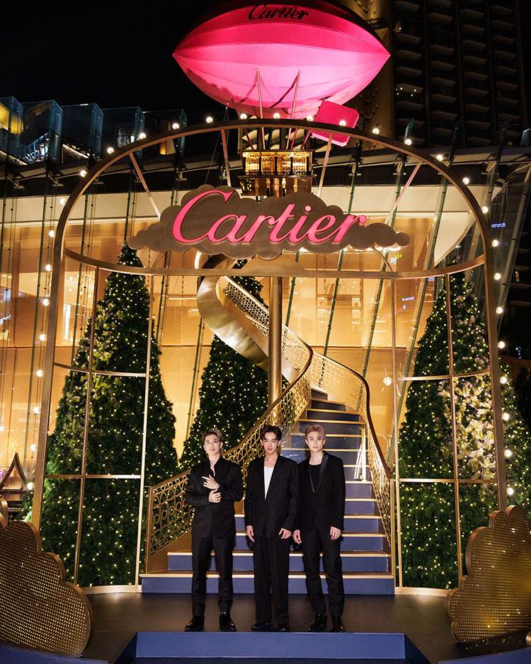 Fashion News, Cartier, คาร์เทียร์, The Fabulous House, ICONSIAM, แคมเปญ, เทศกาล, คริสต์มาส, LINE THEME, ไลน์ธีม, อีเวนท์, ฉลอง, ของขวัญ, ปีใหม่, นาฬิกา, จิเวลรี่, เครื่องประดับ