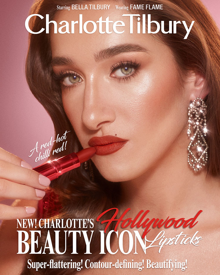 Beauty News, Charlotte Tilbury, HOLLYWOOD BEAUTY ICON LIP KITS, คอลเลคชั่น, ลิปสติก, ออกใหม่, มาใหม่, ลิปไลเนอร์, สีปาก, ลิปเนื้อแมทท์, ลิปเนื้อซาติน, ราคา, เท่าไร