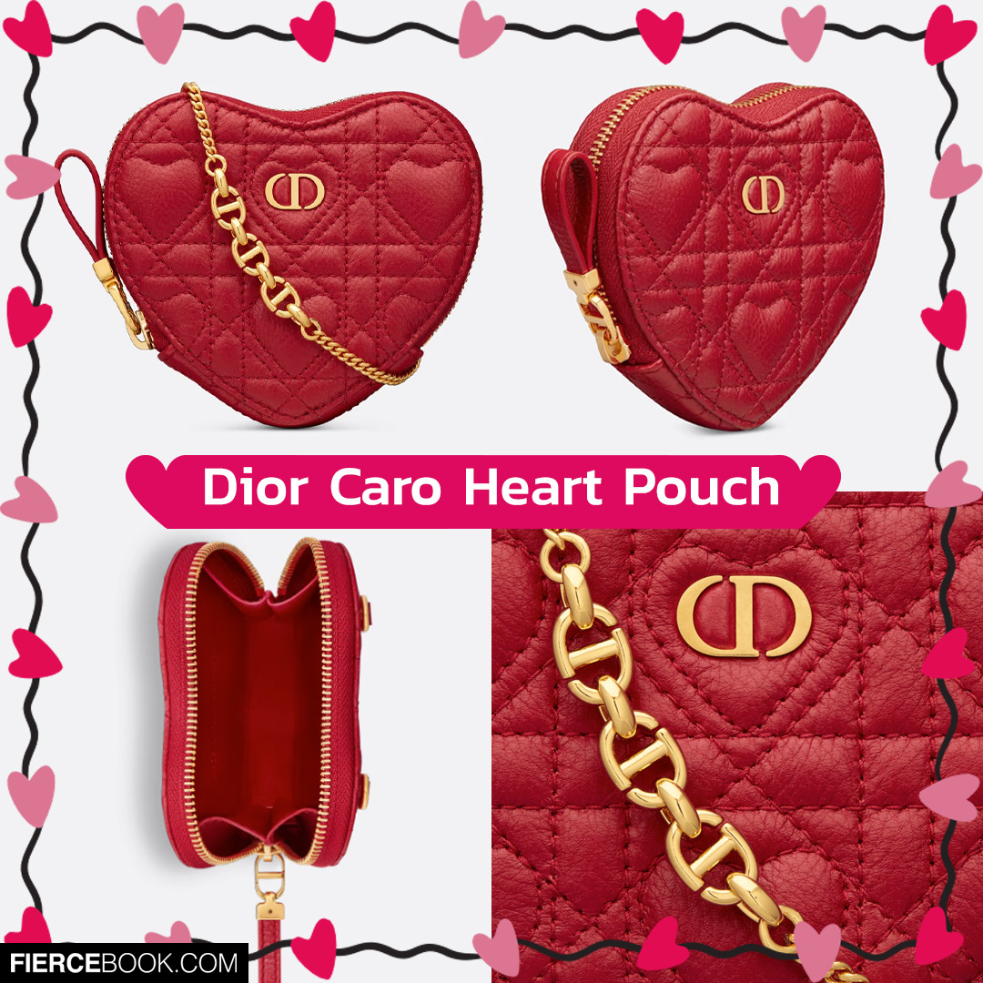 Fashion, กระเป๋า, ทรงหัวใจ, วันวาเลนไทน์, 2024, Valentine's day collection, น่ารัก, สีหวาน, ราคา, เท่าไร, Gucci Interlocking G Mini Heart Shoulder Bag, Dior Caro Heart Pouch With Chain, Vivienne Westwood Louise Heart Crossbody, Moschino Heartbeat Shoulder Bag, Jil Sander Pouch, Louis Vuitton Keep My Heart, Balenciaga Le Cagole Heart Mini Bag, Ambush Heart Top Handle Bag