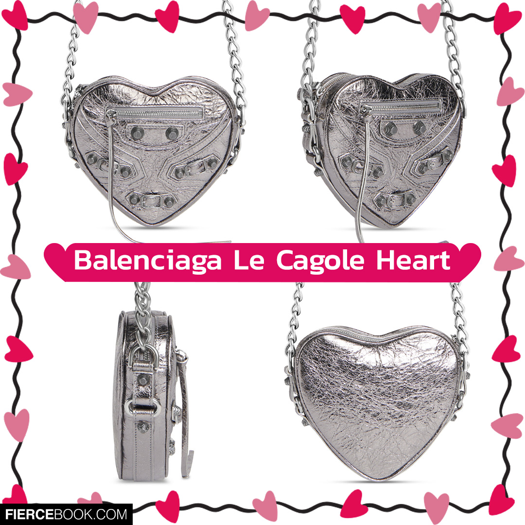 Fashion, กระเป๋า, ทรงหัวใจ, วันวาเลนไทน์, 2024, Valentine's day collection, น่ารัก, สีหวาน, ราคา, เท่าไร, Gucci Interlocking G Mini Heart Shoulder Bag, Dior Caro Heart Pouch With Chain, Vivienne Westwood Louise Heart Crossbody, Moschino Heartbeat Shoulder Bag, Jil Sander Pouch, Louis Vuitton Keep My Heart, Balenciaga Le Cagole Heart Mini Bag, Ambush Heart Top Handle Bag