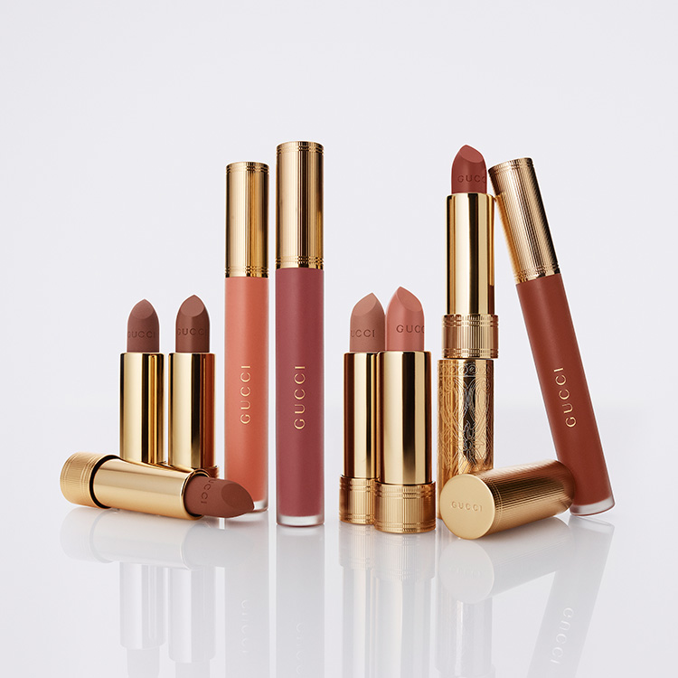 Beauty News, Gucci, Gucci Beauty, Gucci Neutrals, ลิปสติก, คอลเลคชั่นใหม่, เฉดสีใหม่, Gucci Rouge à Lèvres Mat, Gucci Rouge à Lèvres Liquide Mat, Gucci Rouge à Lèvres Satin, ราคา, เท่าไร