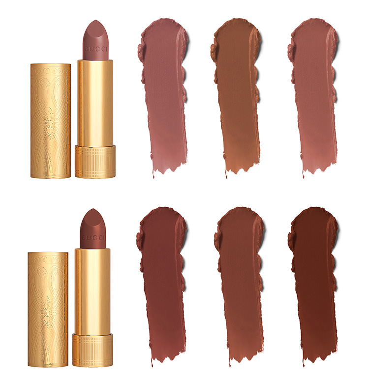 Beauty News, Gucci, Gucci Beauty, Gucci Neutrals, ลิปสติก, คอลเลคชั่นใหม่, เฉดสีใหม่, Gucci Rouge à Lèvres Mat, Gucci Rouge à Lèvres Liquide Mat, Gucci Rouge à Lèvres Satin, ราคา, เท่าไร