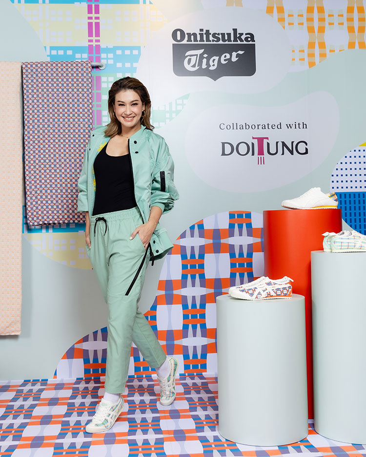 Fashion News, Onitsuka Tiger, ดอยตุง, DoiTung, รองเท้า, รุ่นลิมิเต็ดอิดิชั่น, ผ้าไทย, ความยั่งยืน, คอลเลคชั่นพิเศษ, คอลเลคชั่นที่ 2, คอลลาบอเรชั่น, แบรนด์ไทย, แบรนด์ญี่ปุ่น