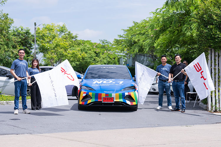 Lifestyle News, BYD, BYD RÊVER SOCIAL CLUB, บริษัท เรเว่ ออโตโมทีฟ จำกัด, ทริป, สื่อมวลชน, กรุงเทพฯ - ชลบุรี, นางสาวประธานพร พรประภา, นายประธานวงศ์ พรประภา