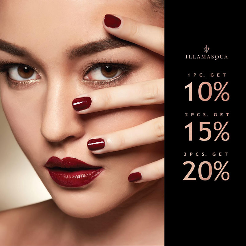 Promotions, โปรโมชั่น Illamasqua, Illamasqua จัดโปรโมชั่นพิเศษ, Illamasqua ลดราคาพิเศษ, Illamasqua สาขา Groove at CentralWorld, อิลลามาก้าลดราคา, อิลลามาสก้าจัดโปรโมชั่นพิเศษ